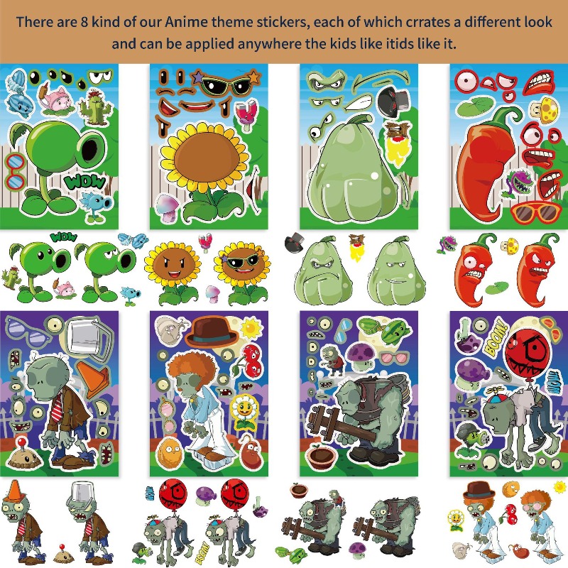 Plants Vs. Zombies Cute Cartoo - Plant Parent Vs avaliação e preço